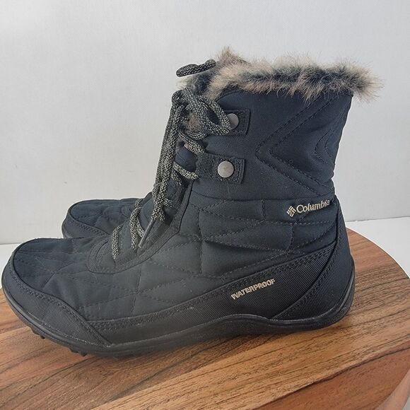 Columbia Womens Size 7 Brown Shorty III Omni-Heat Waterproof Boots BL5961-010 - Picture 1 of 8